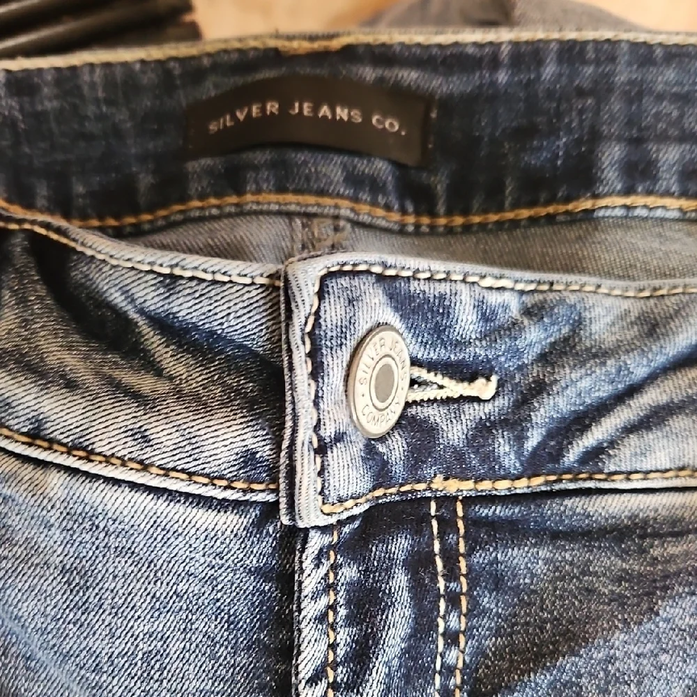 Silver Elyse Straight Jeans - Picture 5 of 6